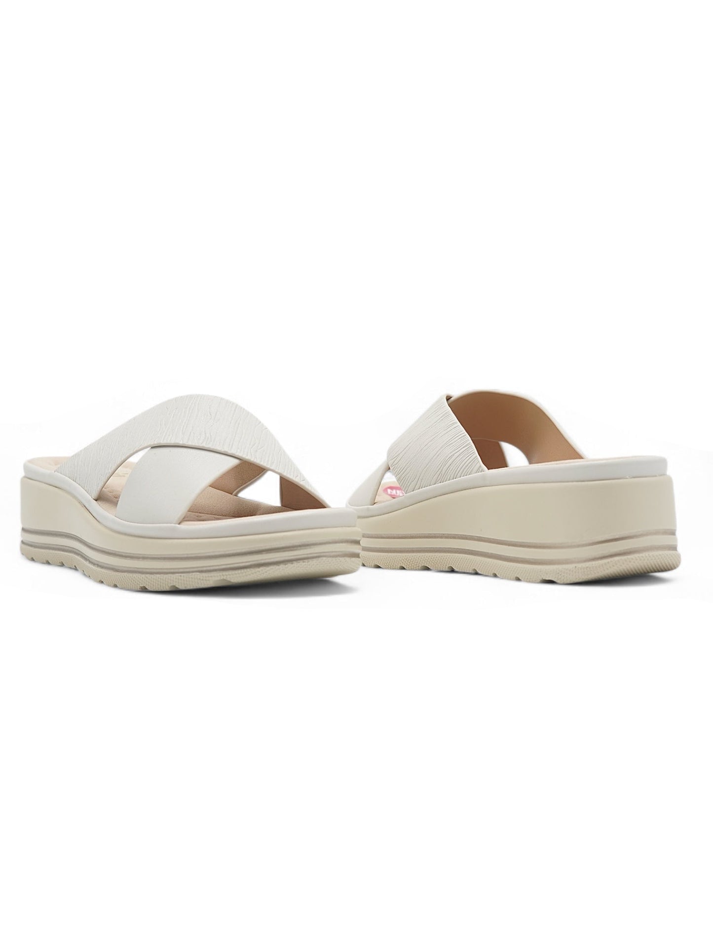 14040 - Sandalias de Plataforma con Cruce Frontal