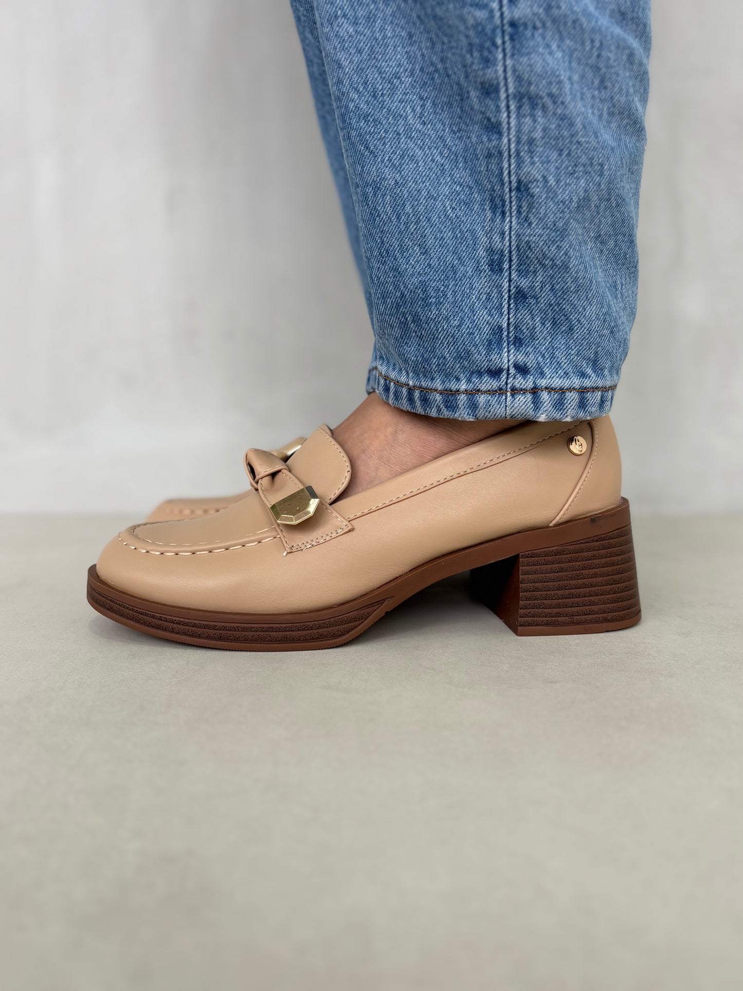 14004 - Mocasines de Tacón