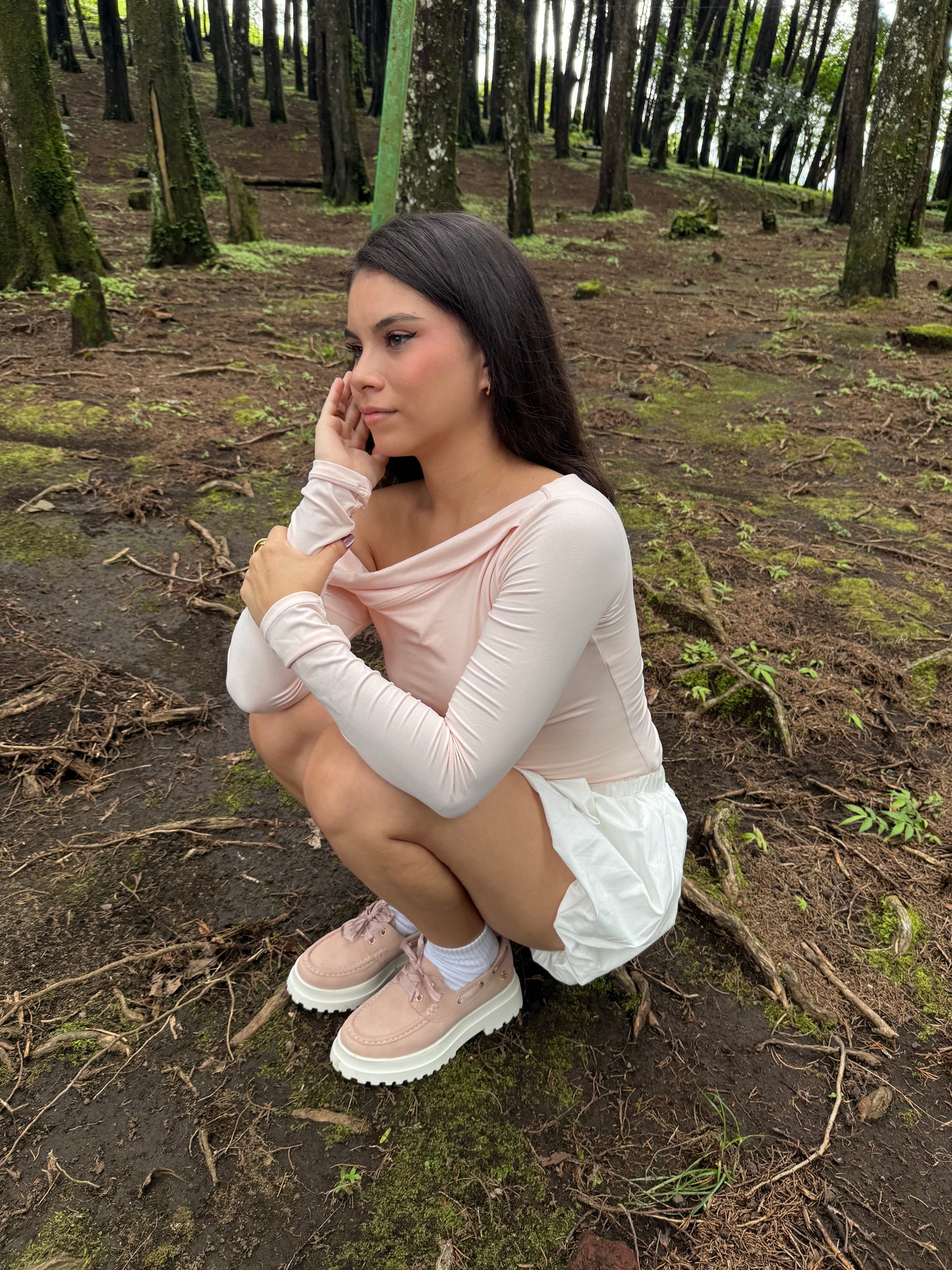 14066 - Zapatos Náuticos con Plataforma Chunky