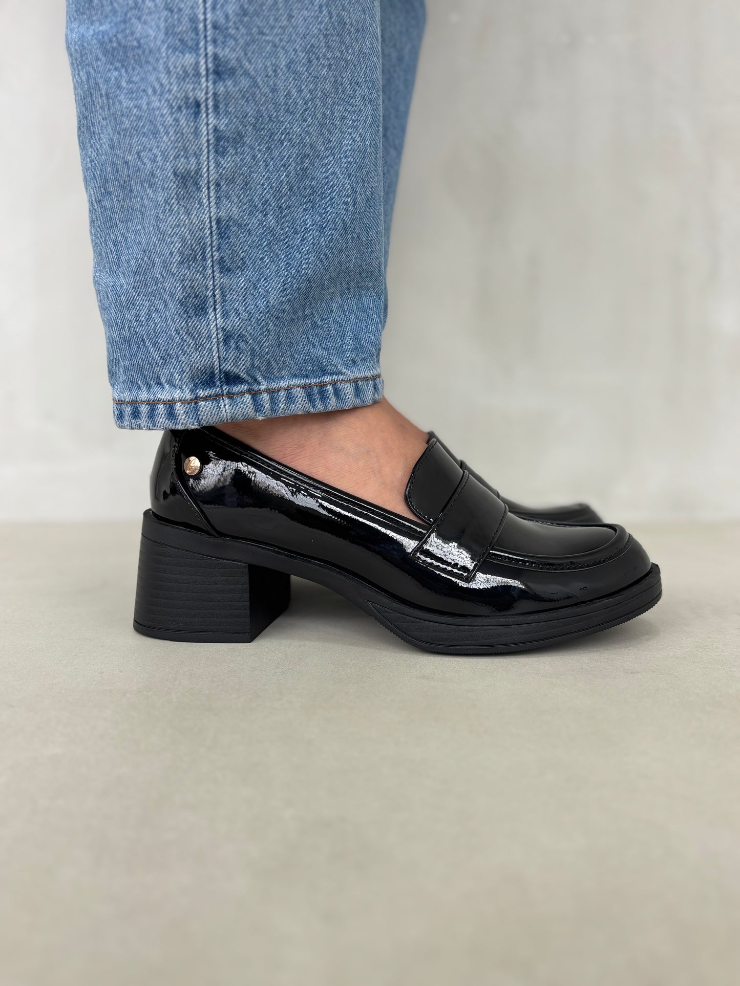 14002 - Mocasines de Tacón