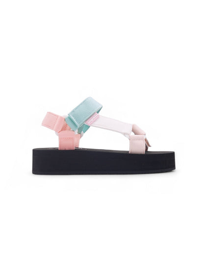 14054 - Sandalias Multicolor con Plataforma