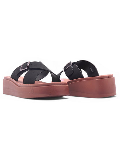 14088 - Sandalias con Plataforma y Hebilla