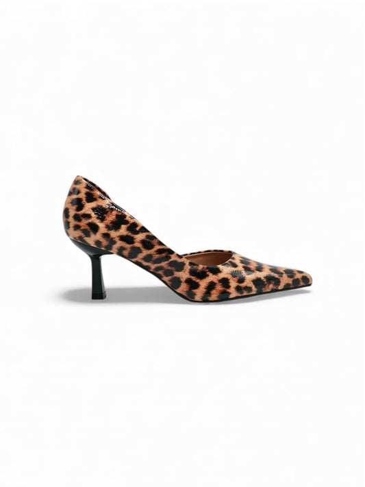14424 – Zapatos de Tacón Animal Print de Leopardo