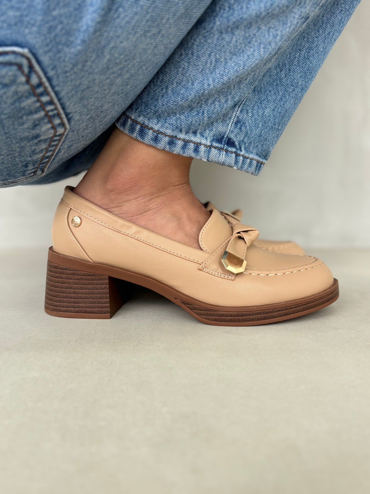 14004 - Mocasines de Tacón