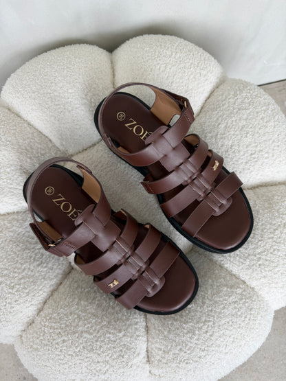 Sandalias 14937 z019 coffe