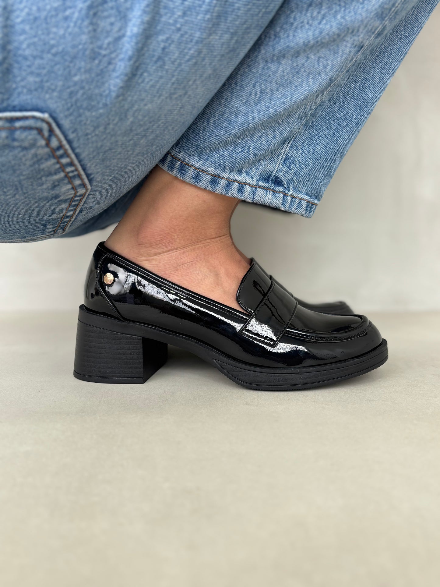 14002 - Mocasines de Tacón