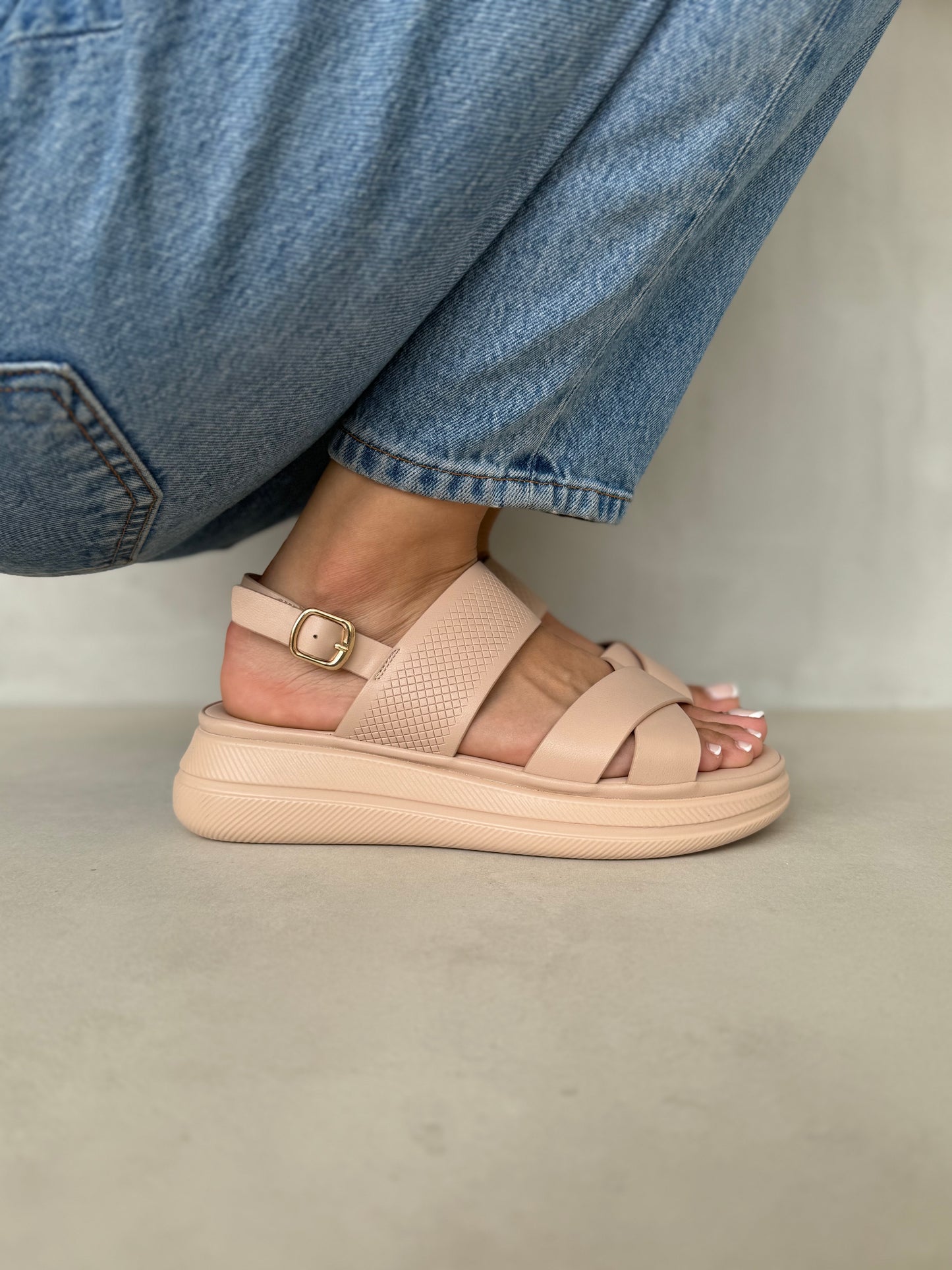 14028-Sandalias de Mujer con Plataforma