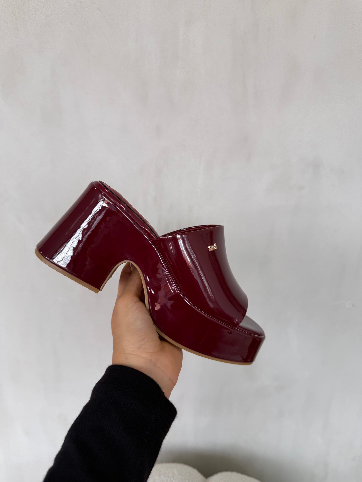 Sandalias 14918 z016 burgundy