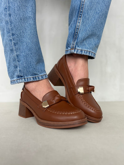 14007 - Mocasines de Tacón