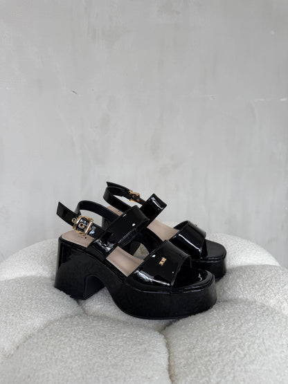 Sandalias 14914 z015 black patent