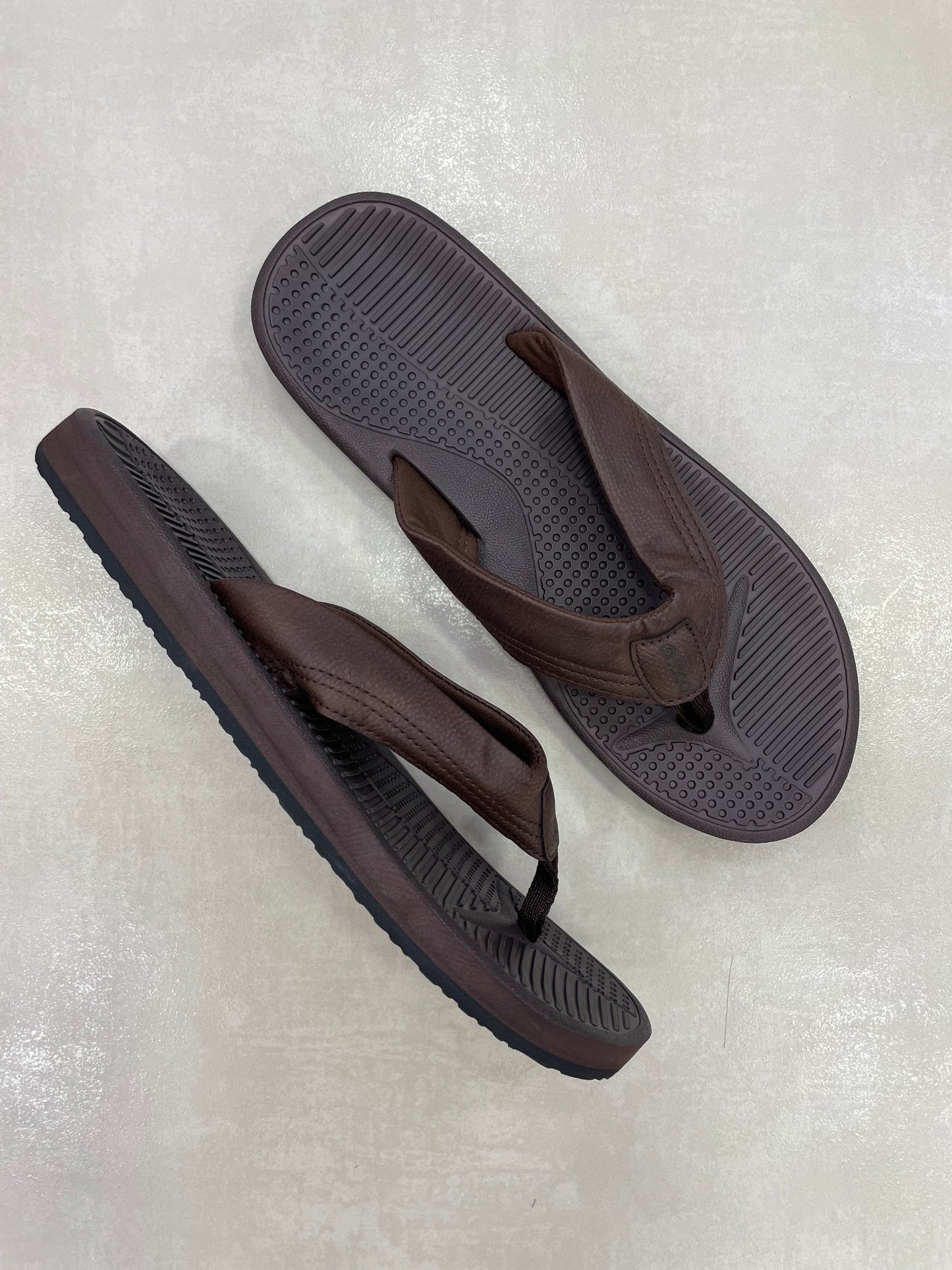 14395 – Chancletas Marrón Oscuro para Caballero