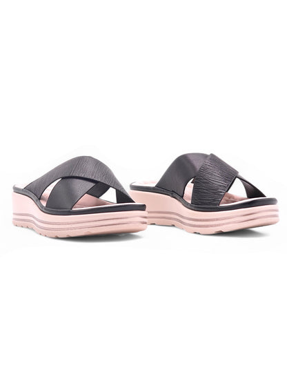 14038 - Sandalias de Plataforma con Cruce Frontal