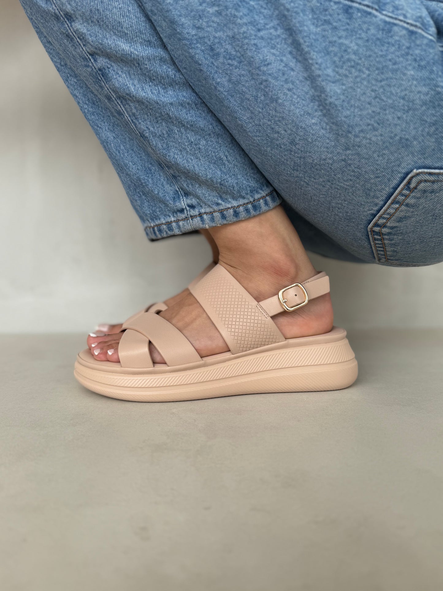 14028-Sandalias de Mujer con Plataforma