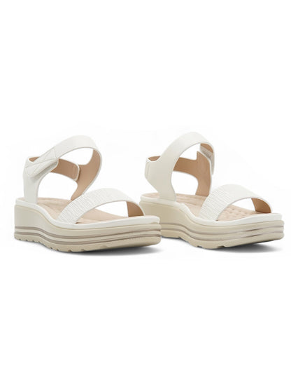 14037 - Sandalias de Plataforma con Tira Elástica