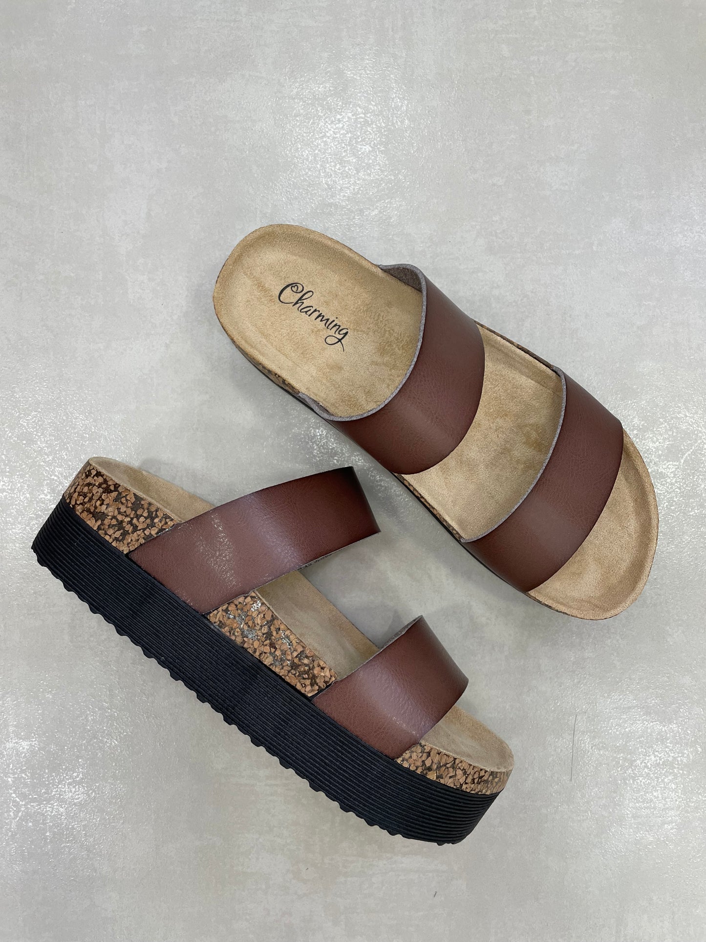 14505 - Sandalias Plataforma Chestnut