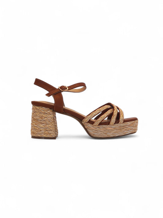 13749 - Sandalias de Tacón con Plataforma