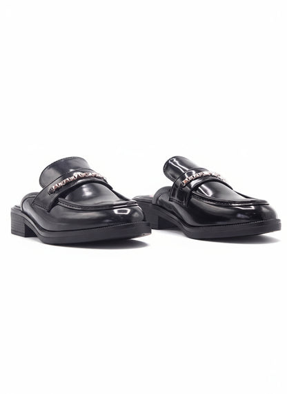 14074-Zuecos Tipo Mocasín para Mujer