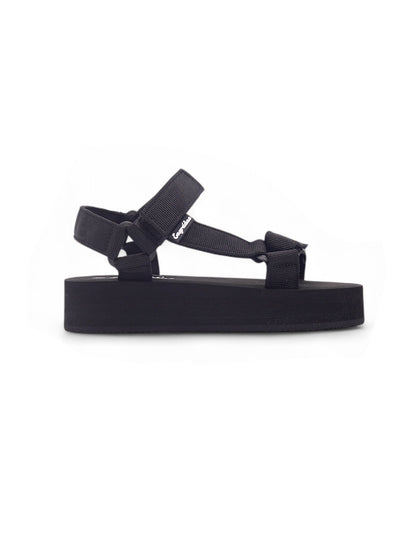 14055 - Sandalias Rosadas con Plataforma