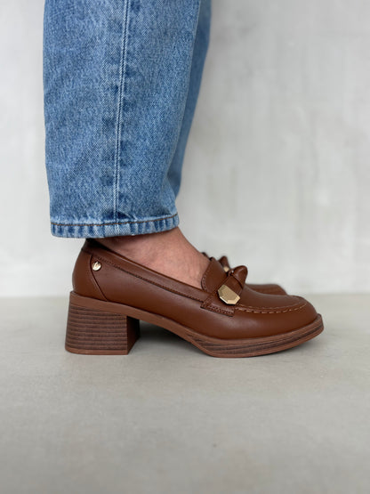 14007 - Mocasines de Tacón