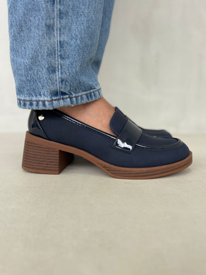 14003 - Mocasines de Tacón