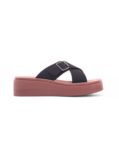 14088 - Sandalias con Plataforma y Hebilla