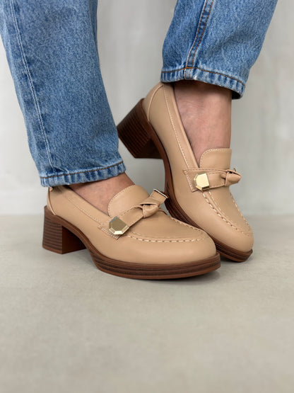 14004 - Mocasines de Tacón