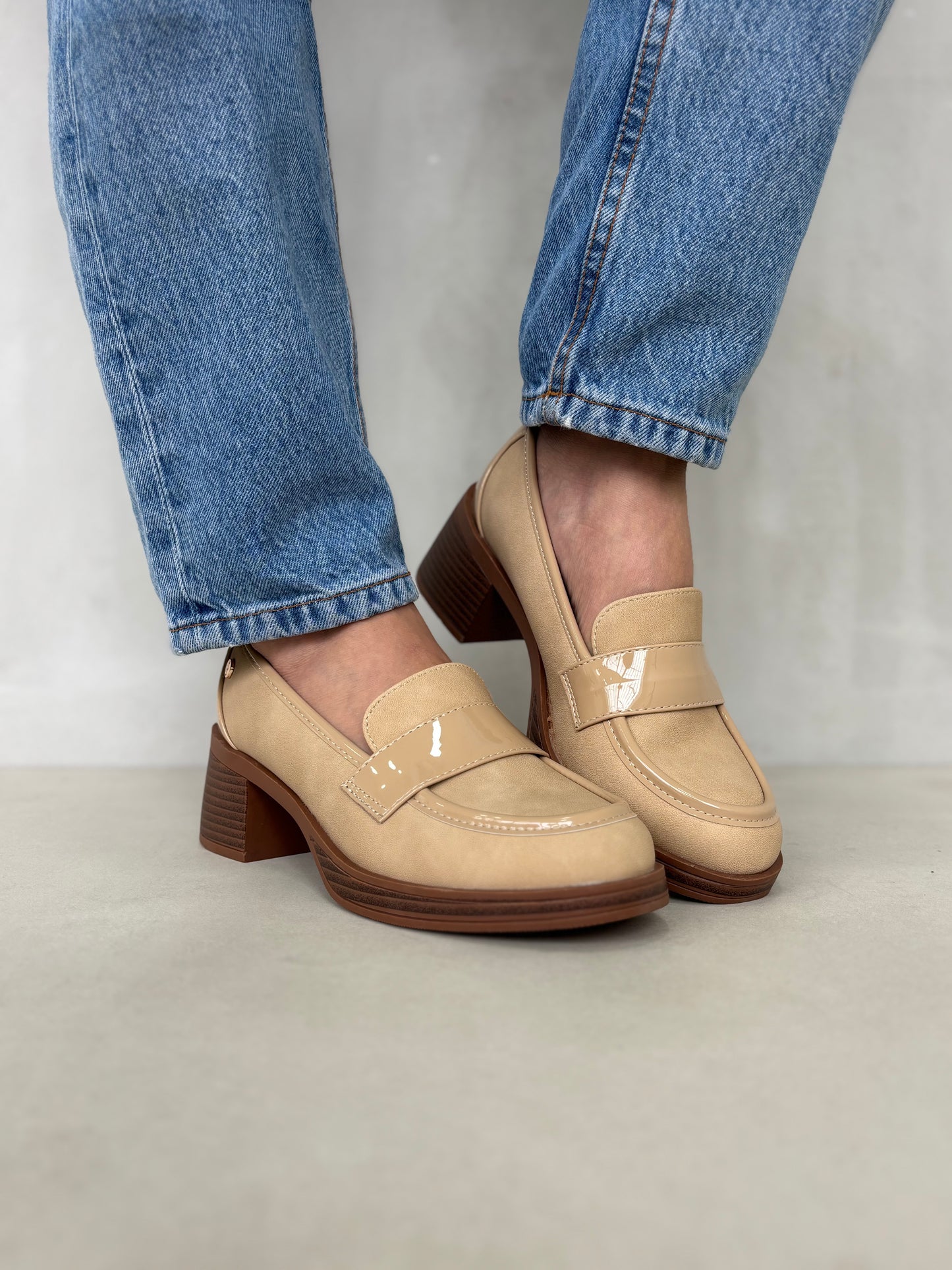 14001 - Mocasines de Tacón