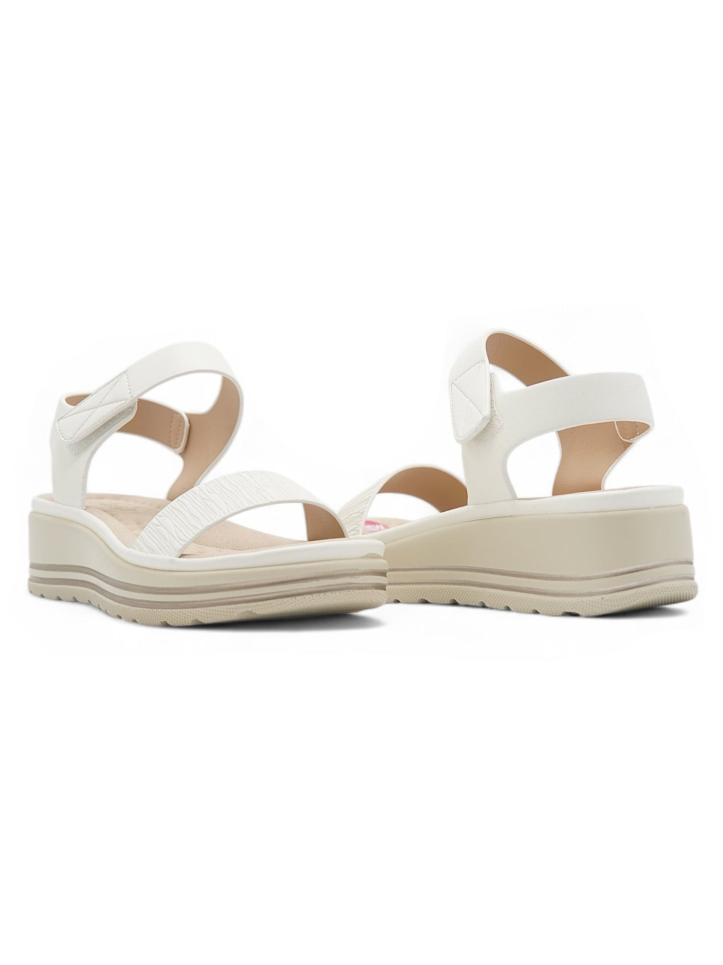 14037 - Sandalias de Plataforma con Tira Elástica