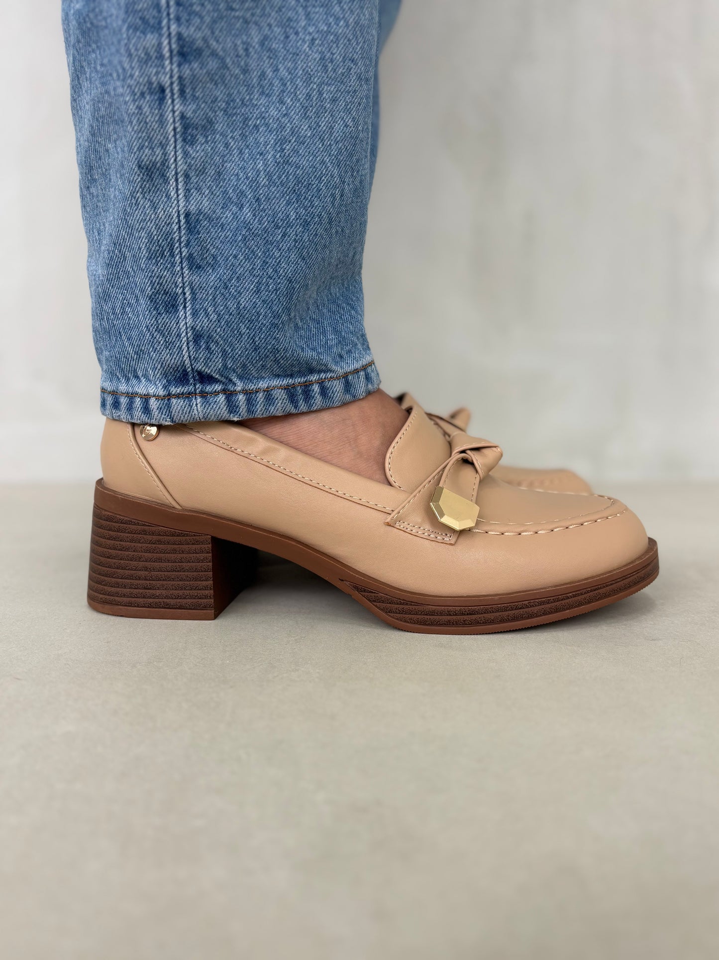 14004 - Mocasines de Tacón