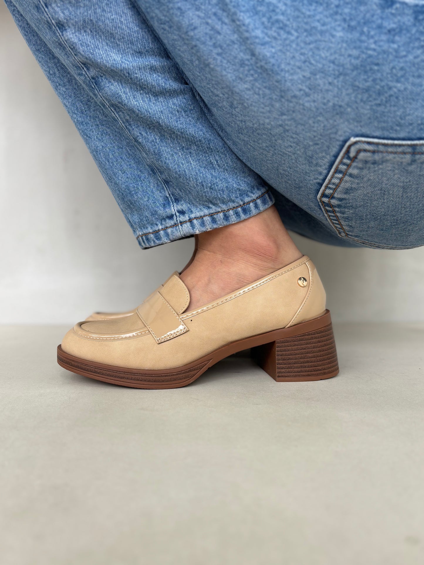 14001 - Mocasines de Tacón