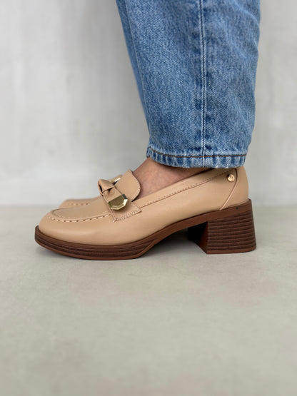 14004 - Mocasines de Tacón