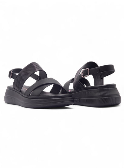 14026 - Sandalias con Plataforma y Correa Ajustable