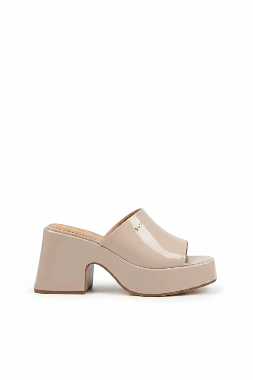 Sandalias 14916 z016 beige patent