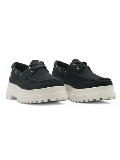 14065 - Zapatos Náuticos con Plataforma Chunky