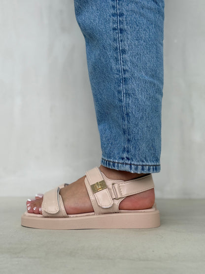 14048 - Sandalias con Velcro Ajustable