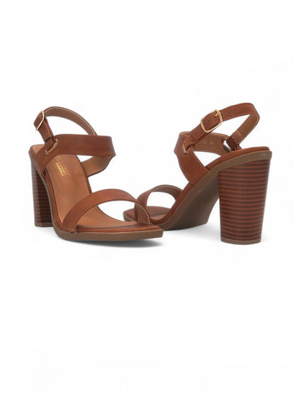 13615 - Sandalia de Tacón Alto con Pulsera Ajustable