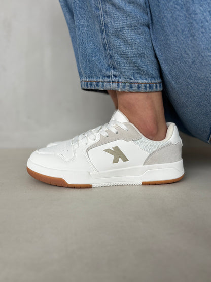14241 – Tenis blancos con gris para dama Kelme