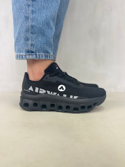 14295 – Tenis deportivos negros Airwalk para hombre