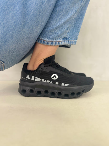 14295 – Tenis deportivos negros Airwalk para hombre