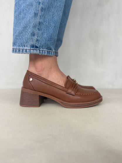 14000 - Mocasines de Tacón Grueso