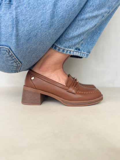 14000 - Mocasines de Tacón Grueso