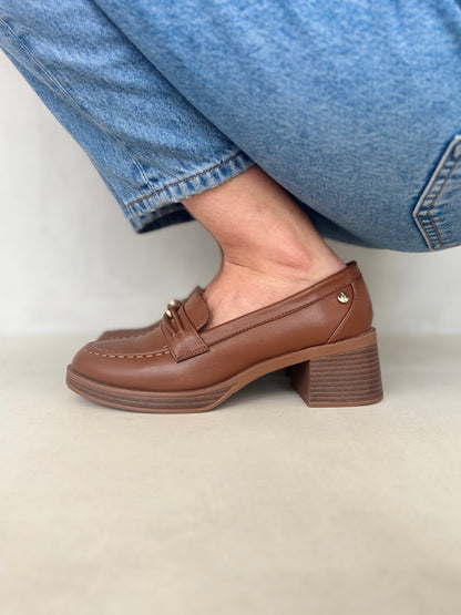 14000 - Mocasines de Tacón Grueso