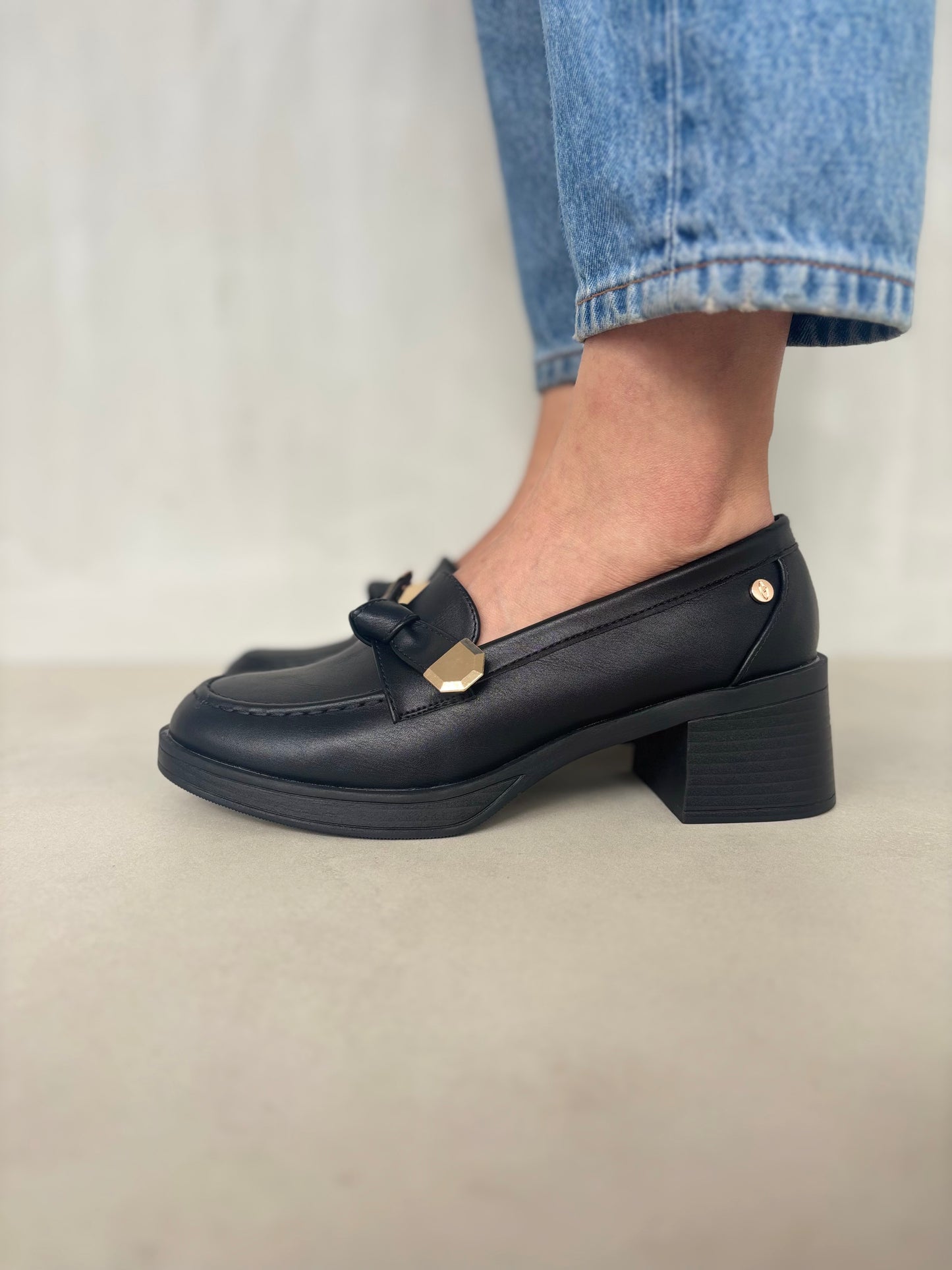 14005 - Mocasines de Tacón