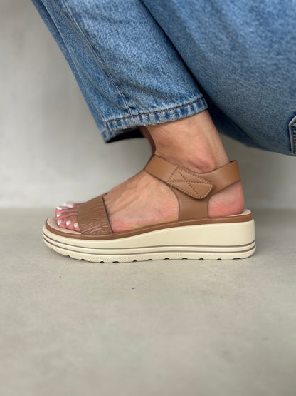 14036 - Sandalias de Plataforma con Tira Elástica