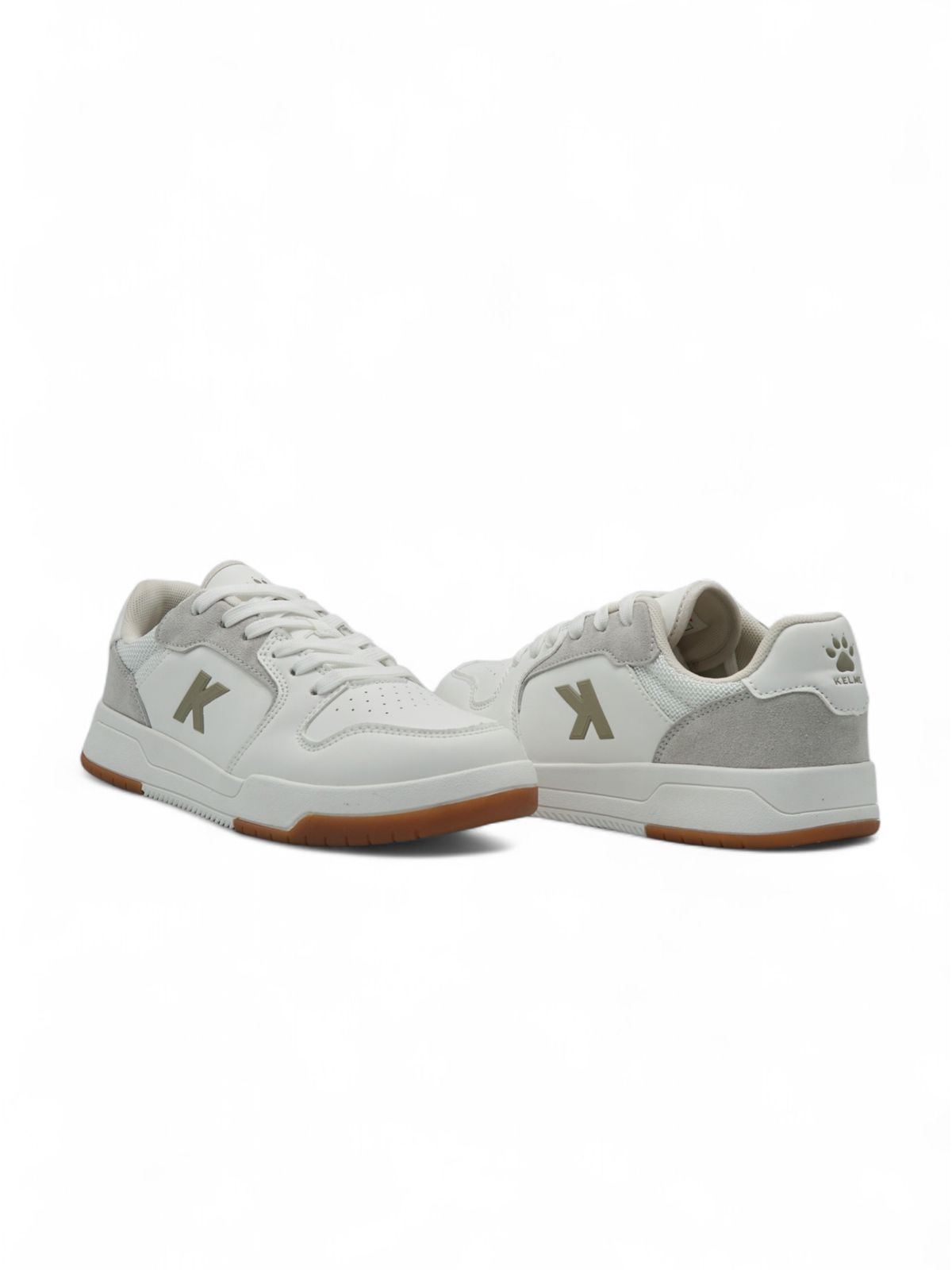 14241 – Tenis blancos con gris para dama Kelme