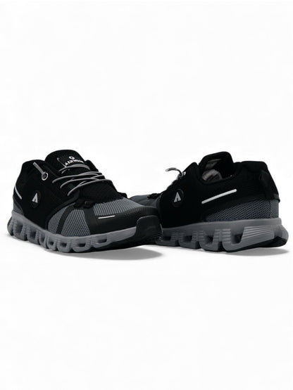 14292 – Tenis deportivos negros con detalles grises para hombre