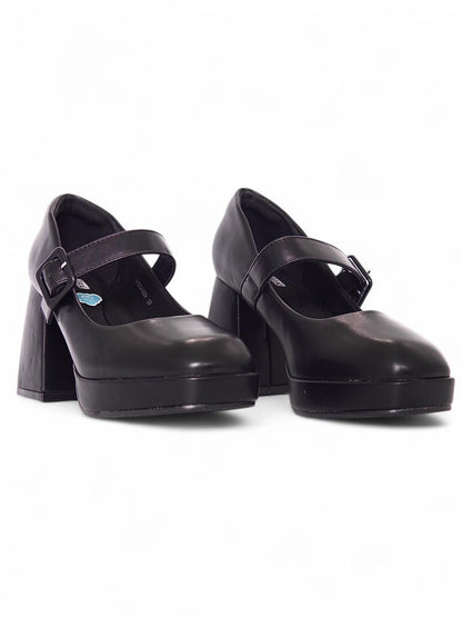13763 - Zapatos de Plataforma para Mujer en Color Negro