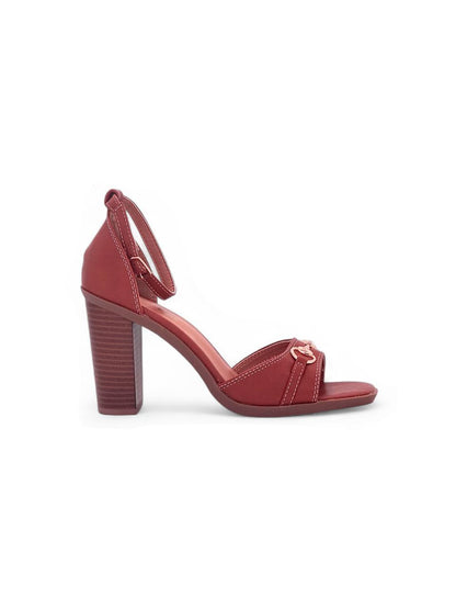 13134 - Sandalias de Tacón Alto para Mujer en Color Café