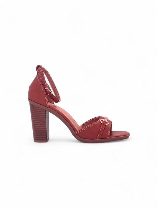 13134 - Sandalias de Tacón Alto para Mujer en Color Café