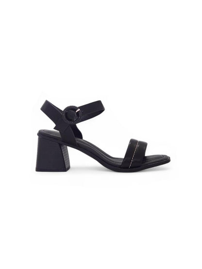 13138 - Sandalias de Tacón Medio para Mujer en Color Negro
